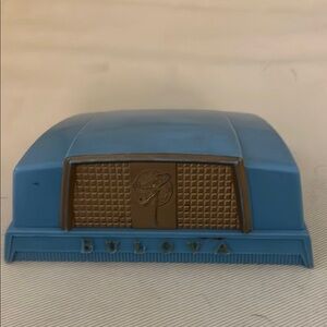 Bulova Vintage 1950s Blue and Brown Vintage Watch Box - Box Only